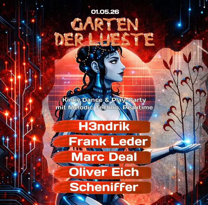 Flyer fÃ¼r: La Cova - Garten der Lüste